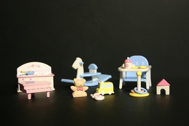 赤ちゃんおもちゃセット シルバニアファミリー シルバニアーファミリーとミニチュア
